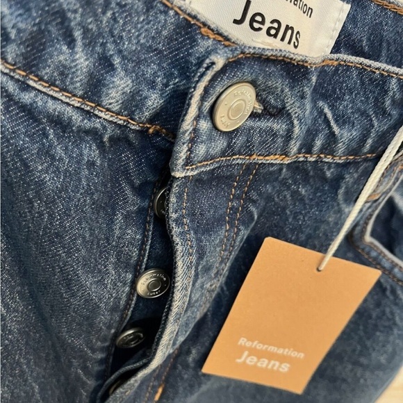 NWT Reformation size 31 Cynthia high rise jeans - Picture 2 of 9